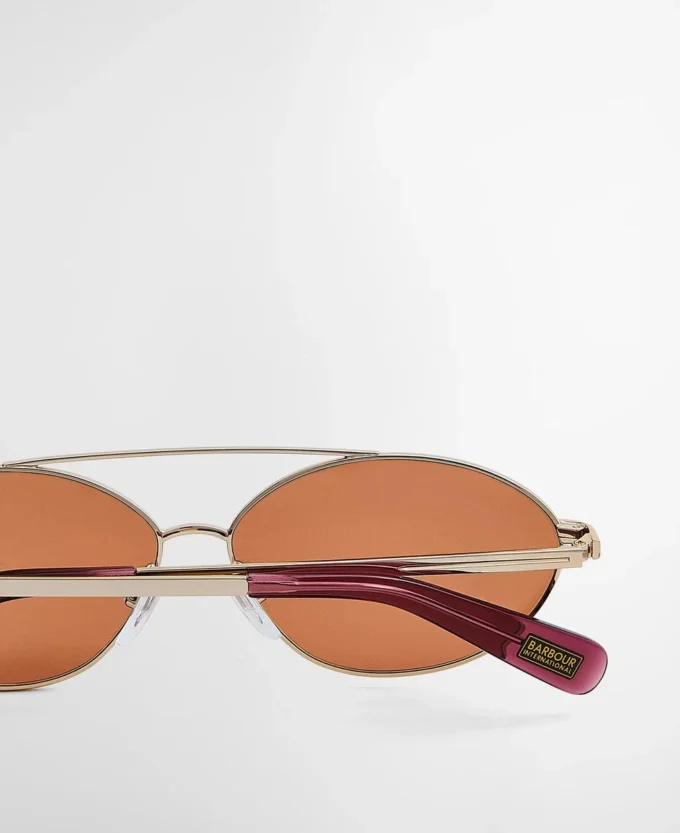 Ovale Pilotenbrille