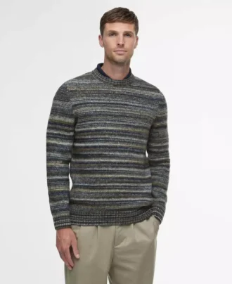 Pateley gestreifter Pullover mit Rundhalsausschnitt