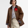Paul Smith liebt Barbour Oversized Bedale Waxed Jacket