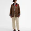Paul Smith liebt Barbour Oversized Bedale Waxed Jacket