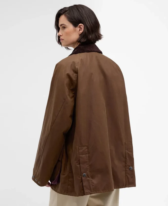 Paul Smith liebt Barbour Oversized Bedale Waxed Jacket