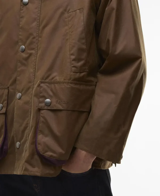 Paul Smith liebt Barbour Oversized Bedale Waxed Jacket