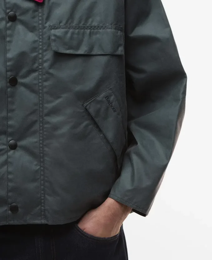 Paul Smith liebt die Barbour Transport Waxed Jacket Paul Smith liebt die Barbour Transport Waxed Jacket