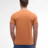 Pigmentgefärbtes T-Shirt mit Tasche