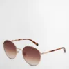 Quadratische Pilotenbrille