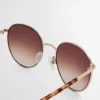 Quadratische Pilotenbrille