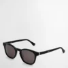 Quadratische Retro-Sonnenbrille Quadratische Retro-Sonnenbrille