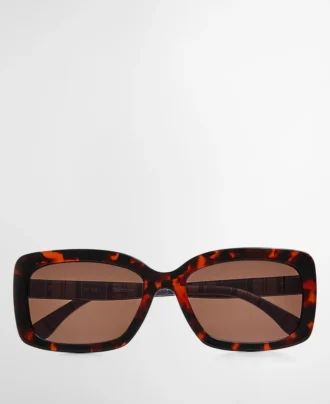 Rechteckige Sonnenbrille