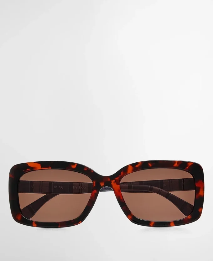Rechteckige Sonnenbrille