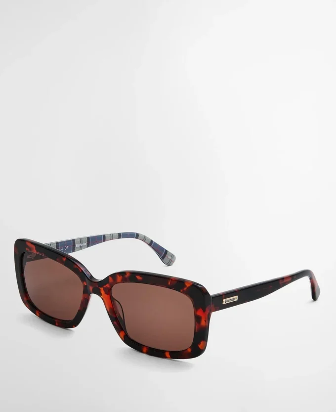 Rechteckige Sonnenbrille