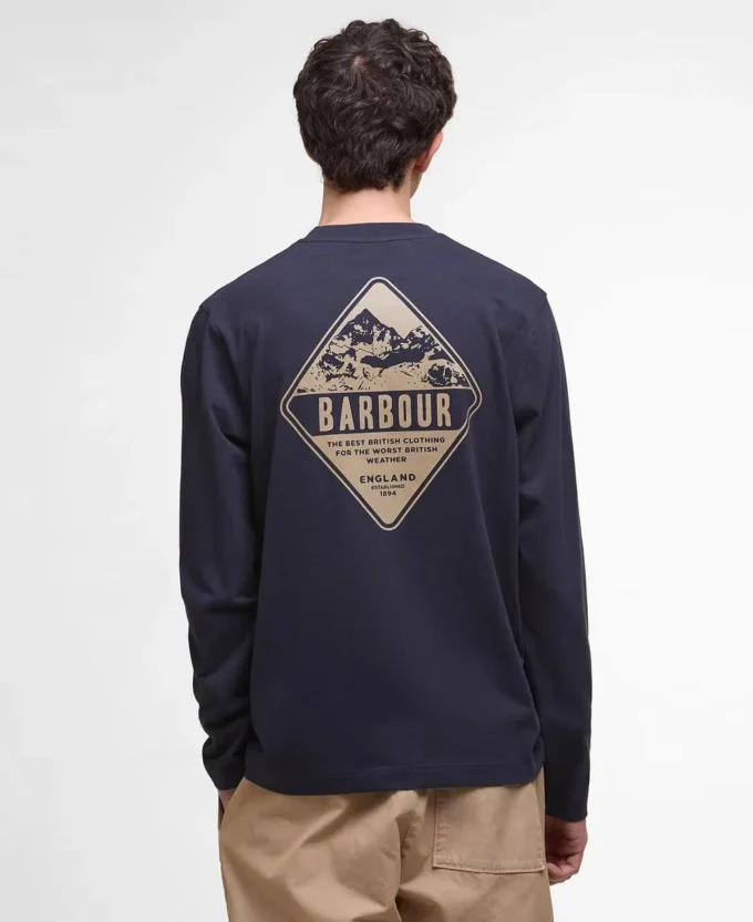 Redford Langarm-T-Shirt