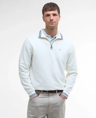 Rosford Sweatshirt mit halbem Reißverschluss