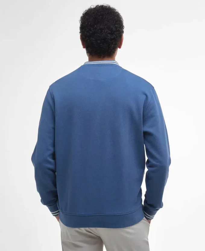 Rosford Sweatshirt mit Kontraststreifen Rosford Sweatshirt mit Kontraststreifen