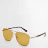 Runde Cat-Eye-Sonnenbrille