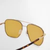 Runde Cat-Eye-Sonnenbrille