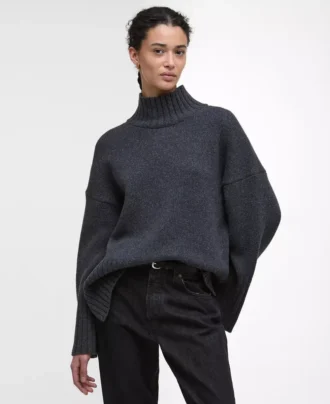 Serena High-Neck Jumper