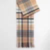 Serena Tartan-Schal aus Lammwolle