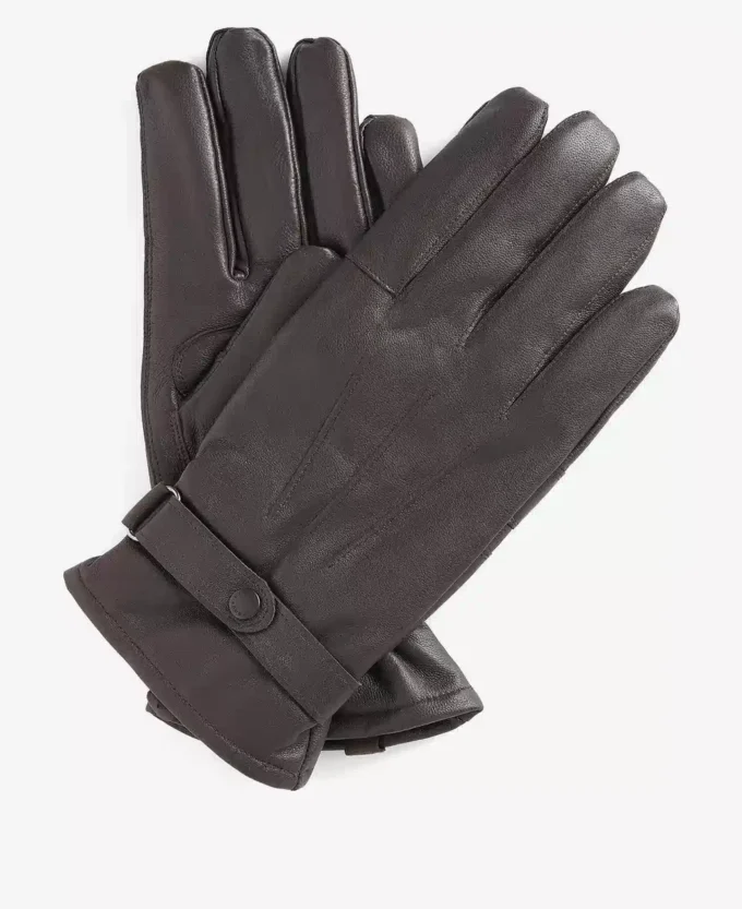 Thinsulate-Handschuhe aus poliertem Leder