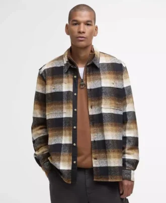 Woodfoot Relaxed Shirt mit Karomuster