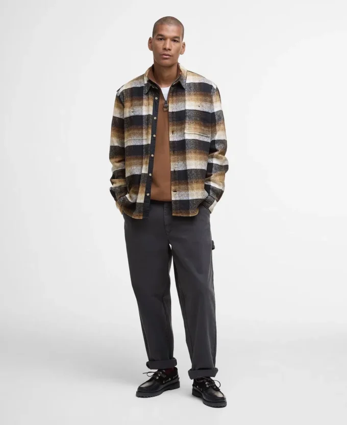 Woodfoot Relaxed Shirt mit Karomuster Woodfoot Relaxed Shirt mit Karomuster
